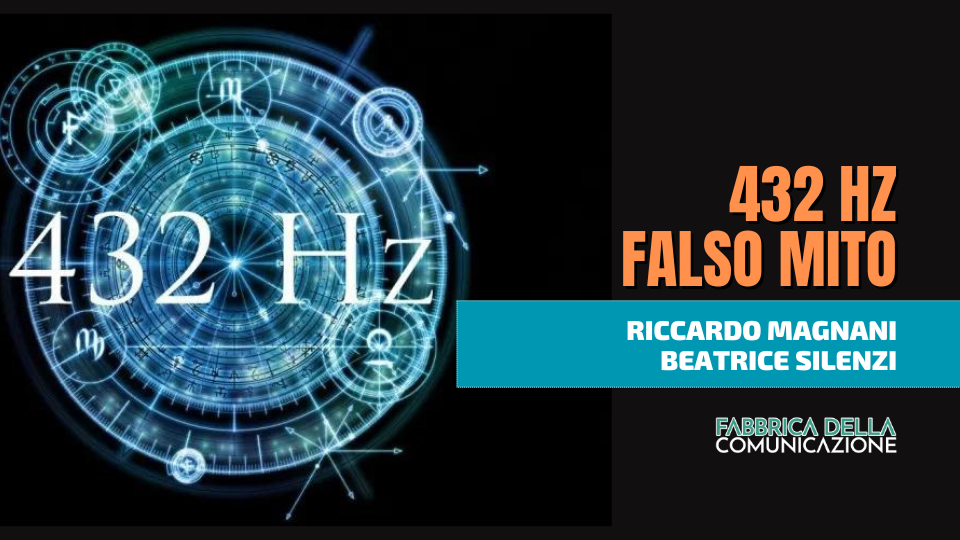 FREQUENZA 432HZ. FALSO MITO.