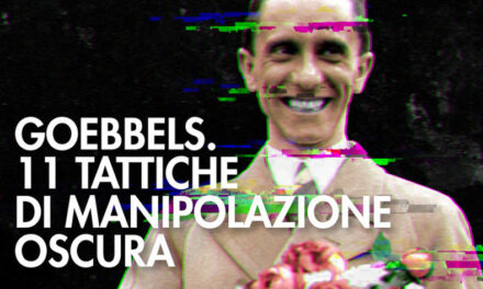 11 tattiche di manipolazione oscura. Joseph Goebbels. Il genio del Male
