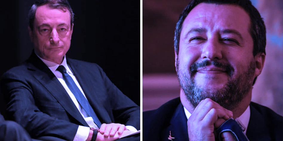 Draghi prende a schiaffi la Lega – MARCO GERVASONI