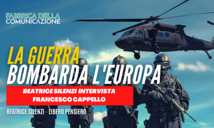 La Guerra bombarda l’Europa. Francesco Cappello