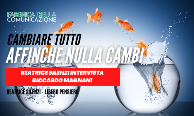 Politica: cambiare tutto affinché nulla cambi