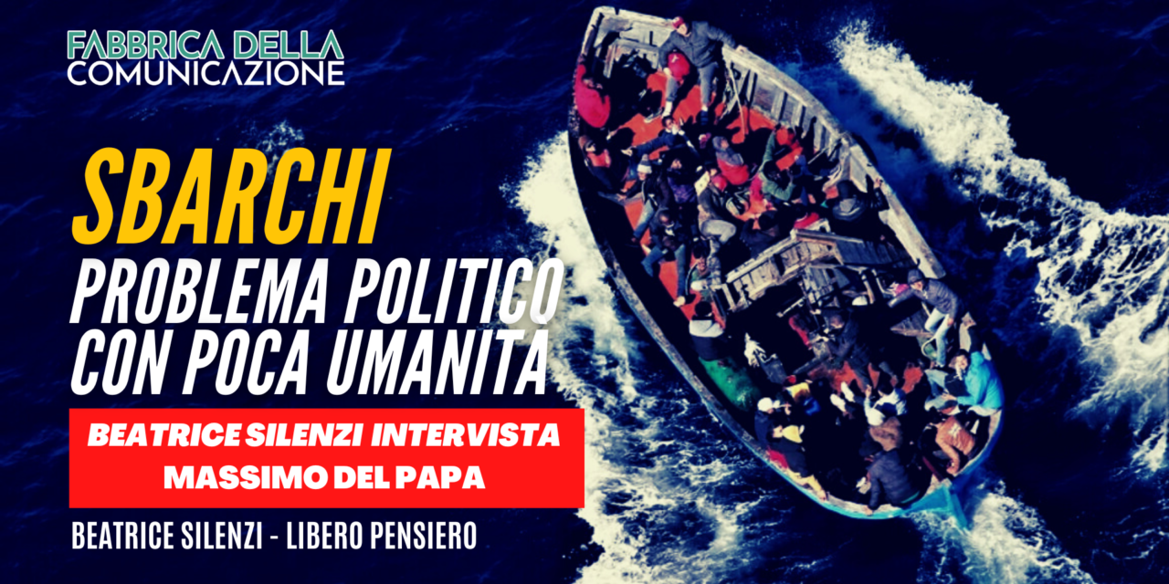 Sbarchi: problema politico con poca umanità.