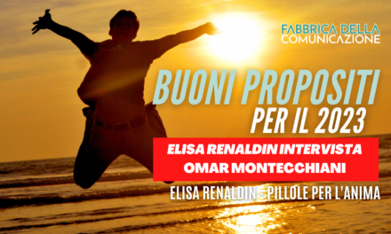 Buoni propositi per il 2023. Omar Montecchiani