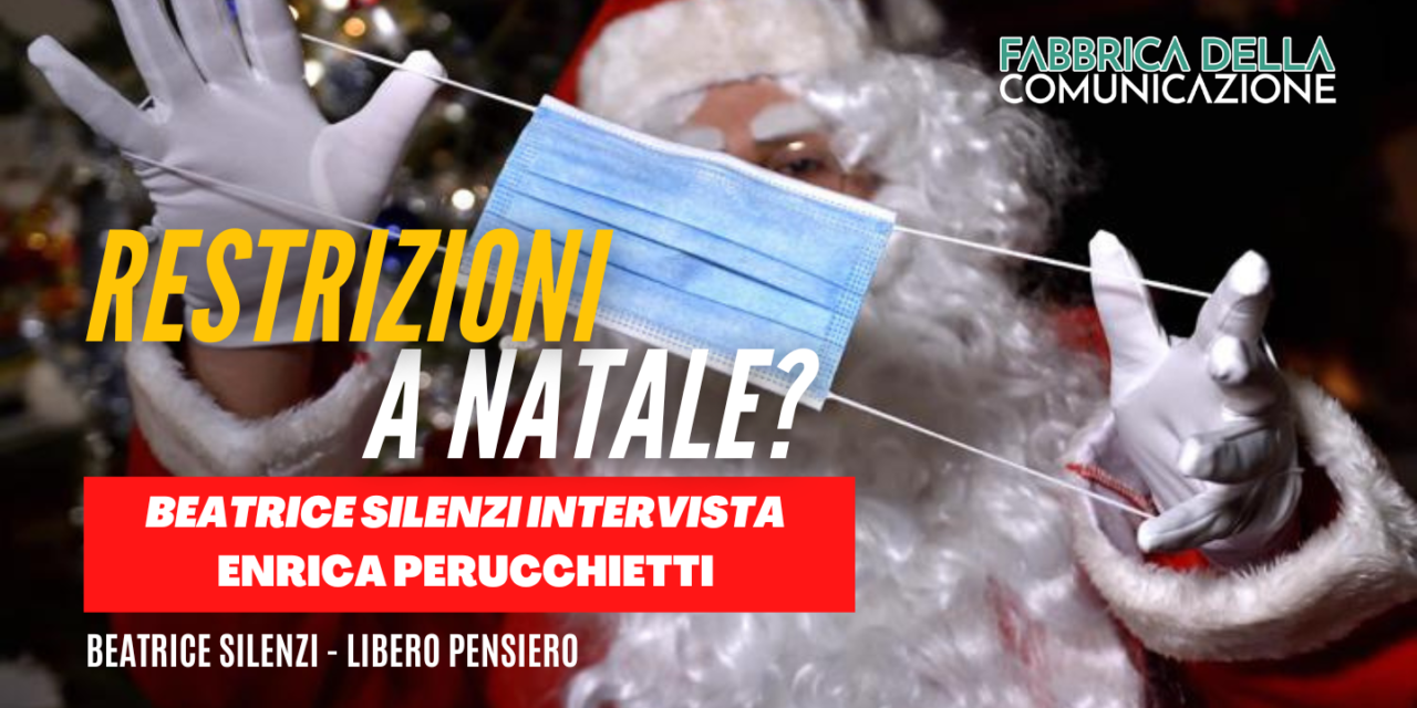 Restrizioni a Natale? Enrica Perucchietti