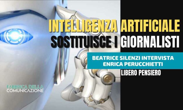 L’INTELLIGENZA ARTIFICIALE SOSTITUISCE I GIORNALISTI.