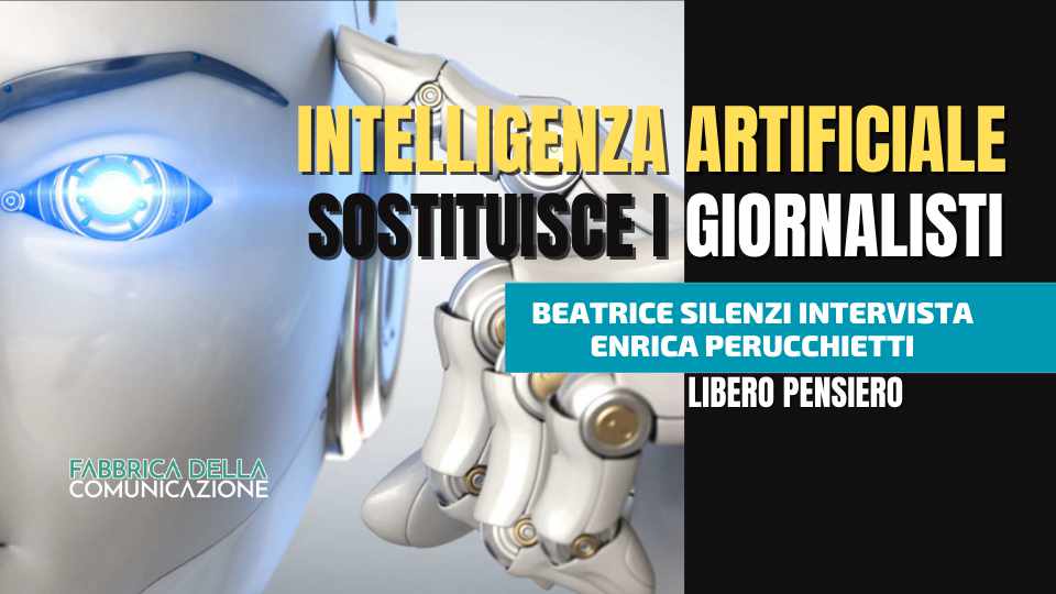 L’INTELLIGENZA ARTIFICIALE SOSTITUISCE I GIORNALISTI.