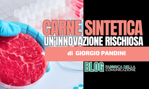 La Carne Sintetica. Un’innovazione rischiosa.