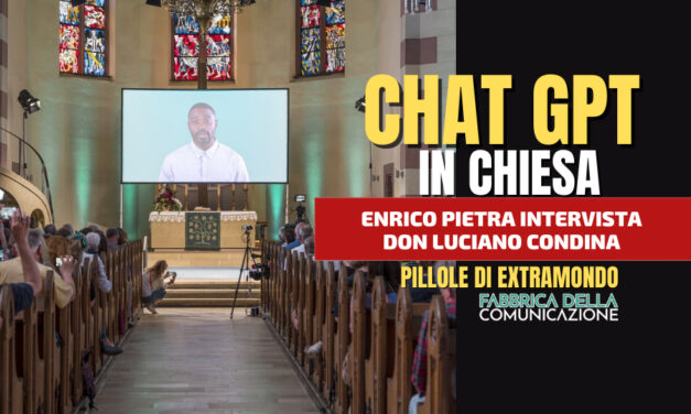 CHATGPT ARRIVA IN CHIESA – Don Luciano Condina