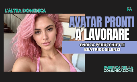 AVATAR PRONTI A LAVORARE.