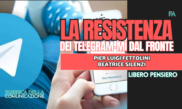 LA RESISTENZA. TELEGRAM-MI DAL FRONTE.