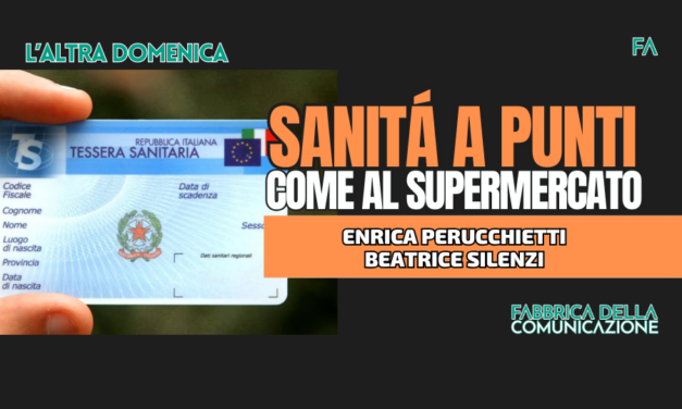 SANITÁ A PUNTI COME AL SUPERMERCATO.