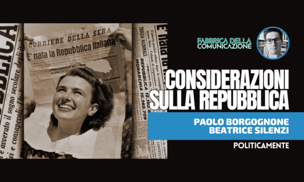 CONSIDERAZIONI SULLA REPUBBLICA