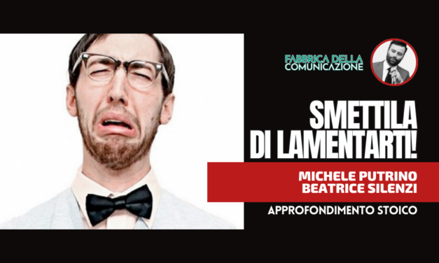 SMETTILA DI LAMENTARTI!
