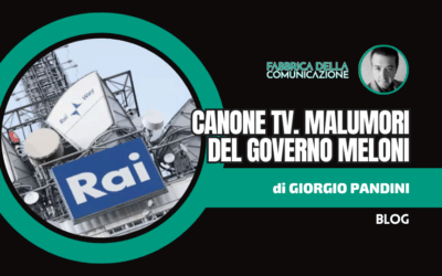 Strappo sul canone Rai. Malumori del Governo Meloni  