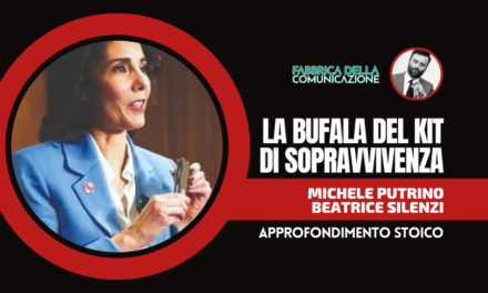LA BUFALA DEL KIT DI SOPRAVVIVENZA