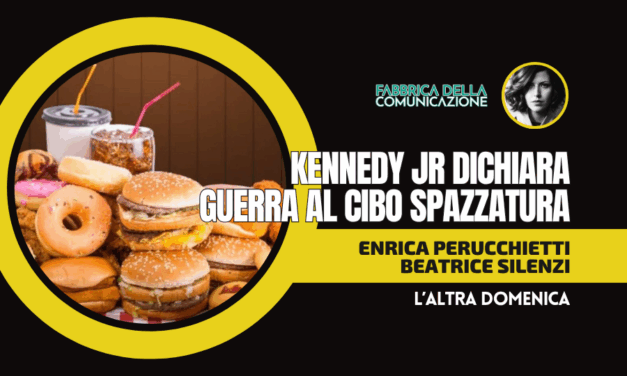 GLI USA DICHIARANO GUERRA AL CIBO SPAZZATURA