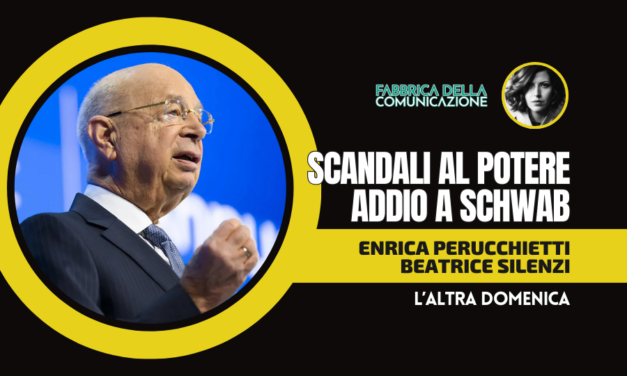 SCANDALI AL POTERE. ADDIO A SCHWAB.
