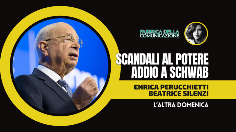 SCANDALI AL POTERE. ADDIO A SCHWAB