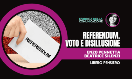 REFERENDUM. VOTO E DISILLUSIONE POLITICA