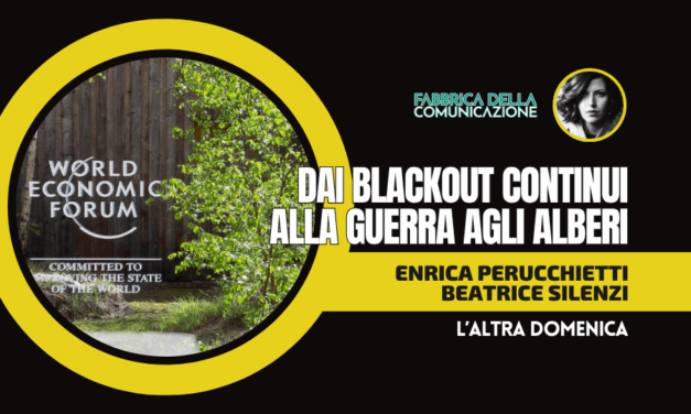 DAI BLACKOUT CONTINUI ALLA GUERRA AGLI ALBERI