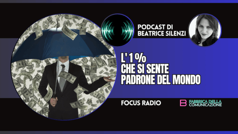L'1% CHE SI SENTE PADRONE DEL MONDO