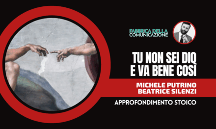 TU NON SEI DIO. E VA BENE COSÌ