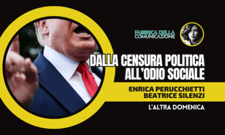 TRUMP. DALLA CENSURA POLITICA ALL’ODIO SOCIALE