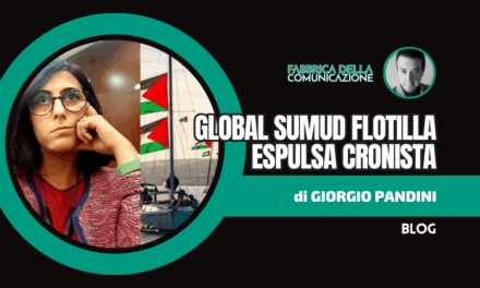 Global Sumud Flotilla. Espulsa cronista