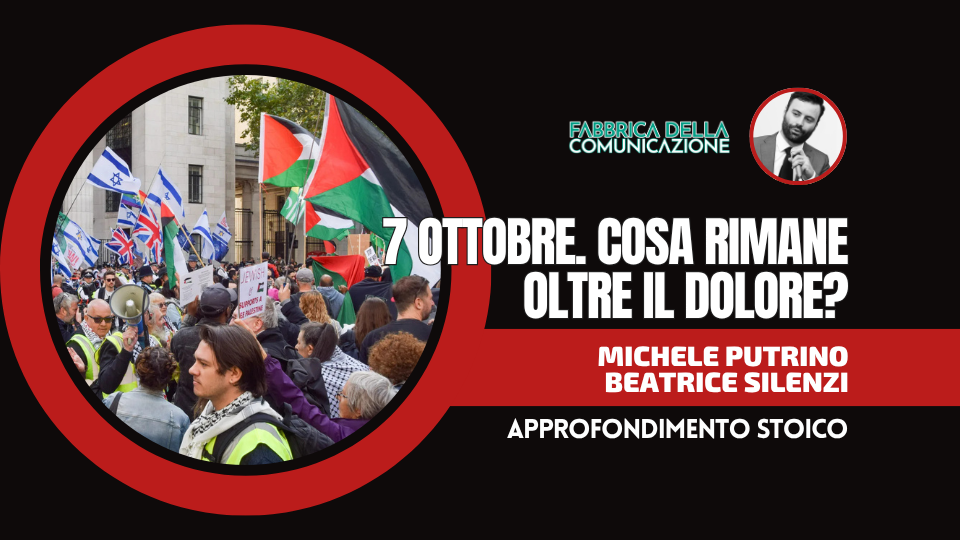 7 OTTOBRE. COSA RIMANE OLTRE IL DOLORE?