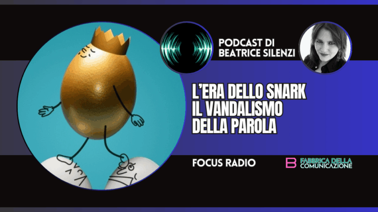 L’ERA DELLO SNARK IL VANDALISMO DELLA PAROLA