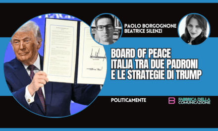 BOARD OF PEACE. ITALIA TRA DUE PADRONI E LE STRATEGIE DI TRUMP
