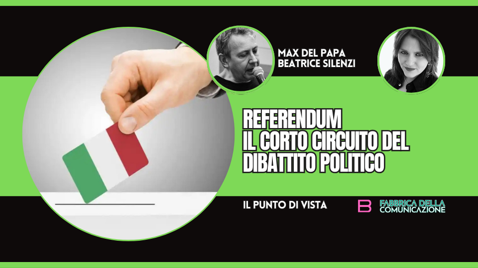 REFERENDUM. IL CORTO CIRCUITO DEL DIBATTITO POLITICO