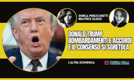 TRUMP. BOMBARDAMENTI E ACCORDI E IL CONSENSO SI SGRETOLA