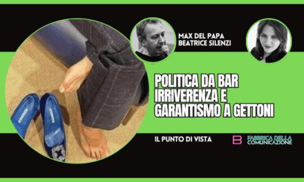 POLITICA DA BAR E GARANTISMO A GETTONI