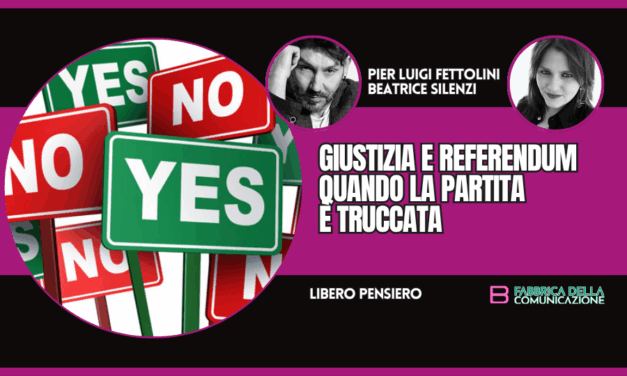 GIUSTIZIA E REFERENDUM. QUANDO LA PARTITA È TRUCCATA