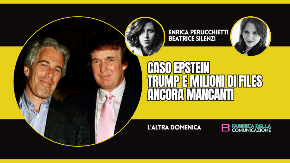 CASO EPSTEIN. TRUMP E MILIONI DI FILES MANCANTI