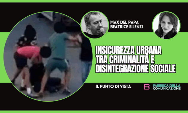 INSICUREZZA URBANA E LA DISINTEGRAZIONE SOCIALE